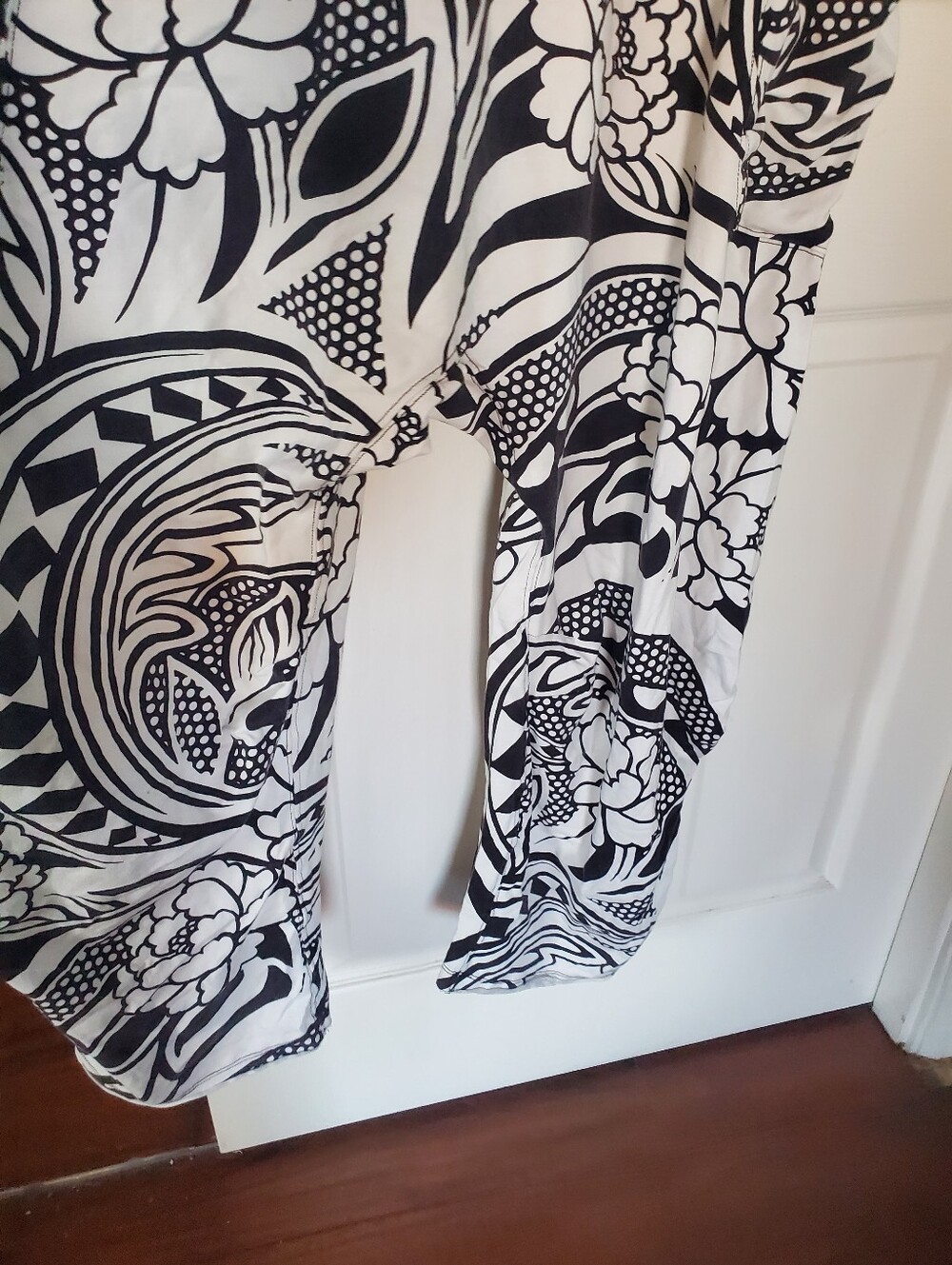 Free People Movement Hot Short Printed Onesie Jumpsuit Preppy Boho Baggy Beachy - Picture 7 of 13